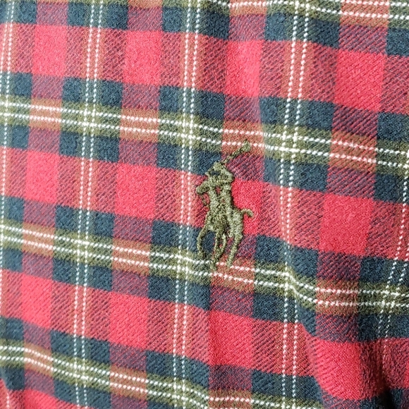 Ralph Lauren soft plaid lumberjack style shirt - Picture 3 of 5
